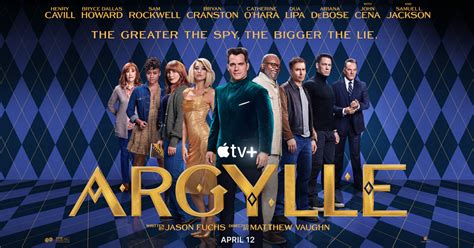 Apple Original Films’ “Argylle,” to premiere on Apple TV+ on 12 .